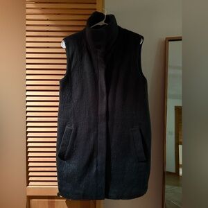 Theory Dark Green Vest